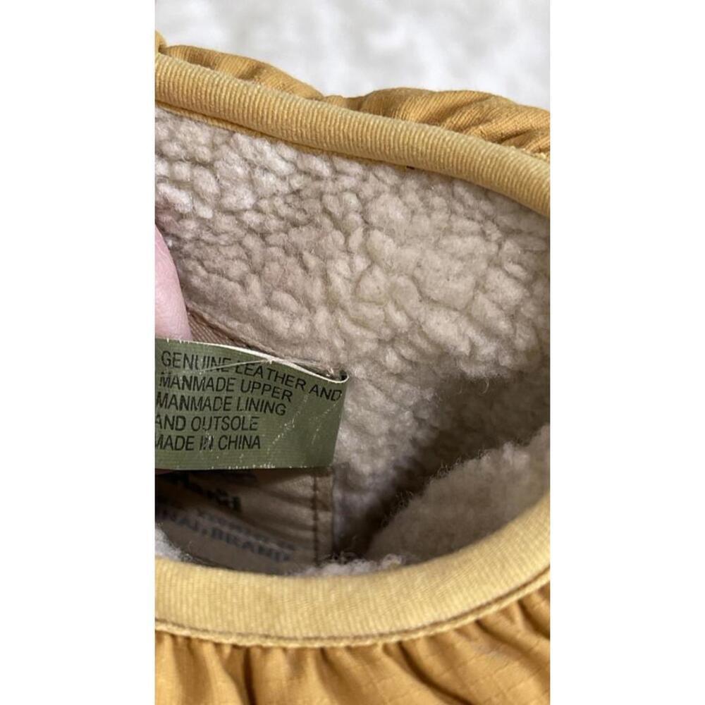 Timberland 650 Women’s Wheat Suede Leather Fleece Insulated Winter Boots Sz 7 - Picture 6 of 9